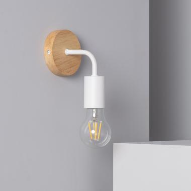 Lampe Murale Bois et Métal Jedali