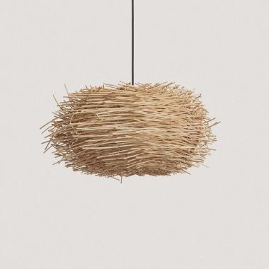 Nulko Rattan Pendant Lamp ILUZZIA