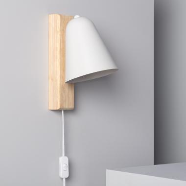 Lampe Murale Bois et Métal Mysen