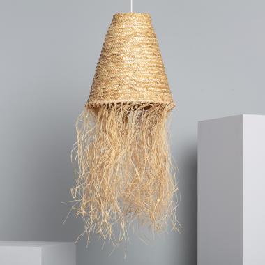 Lampada a Sospensione Fibre Naturali Samba