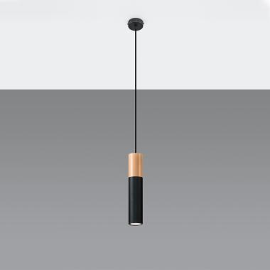 Pablo Wooden Pendant Lamp SOLLUX