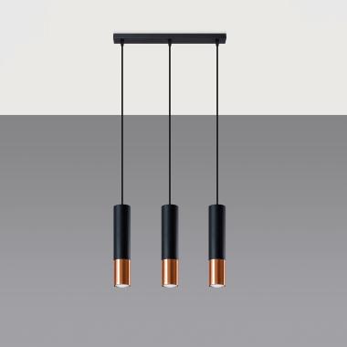 Loopez 3L Metal Pendant Lamp SOLLUX