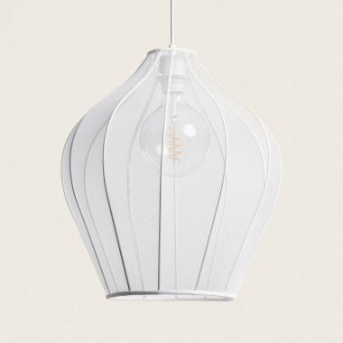 Yara Ø400 mm Metal & Fabric Pendant Lamp