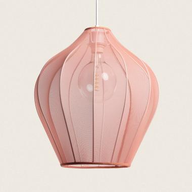 Yara Ø400 mm Metal & Fabric Pendant Lamp