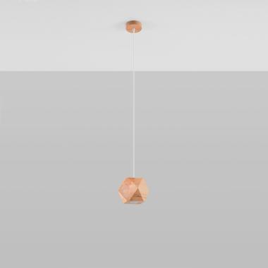 Hanglamp Woody Hout SOLLUX