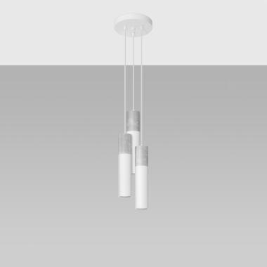 Borgio 3P Concrete Pendant Lamp SOLLUX