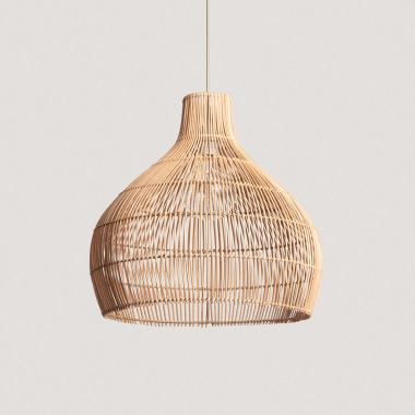 Hanglamp van Rotan Kaikura ILUZZIA