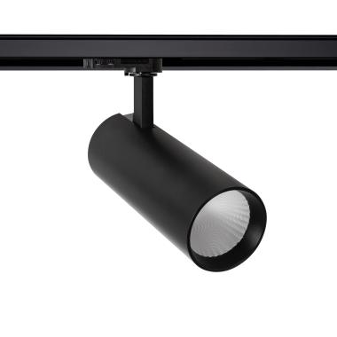 Spotlight Bertha Zwart LED 30W LIFUD  Voor de Driefasige Rail