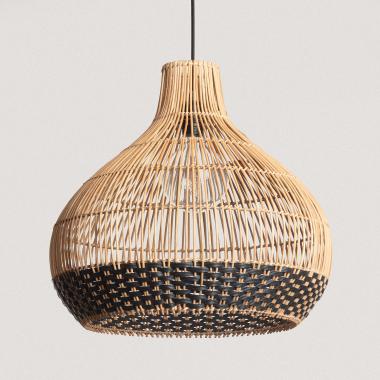 Pendelleuchte Rattan Amari ILUZZIA