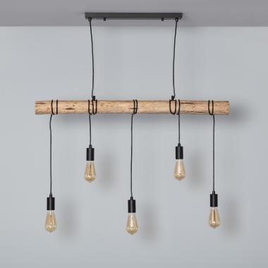 Yagis Metal & Wood Pendant Lamp