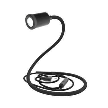 Stolní LED Lampa Ohebná GU1d-one Creative-Cables  ABSMFLVNRM04GUVNEUNRM04-L