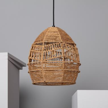 Product of Bewayo Braided Paper Pendant Lamp 