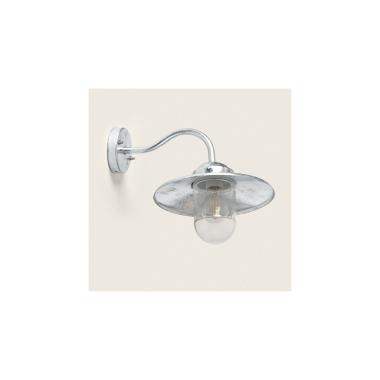 Perth Galvanised Steel Outdoor LED Wall Lamp