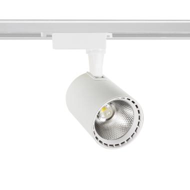 Bron 20W LED Spotlight in White for Single Circuit Track