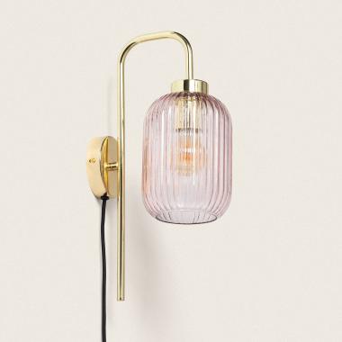 Belino Metal & Glass Wall Lamp