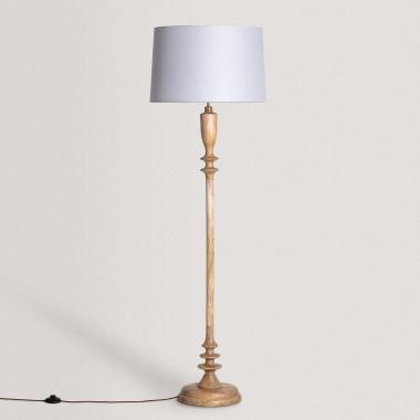 Lampadaire en bois Meena ILUZZIA