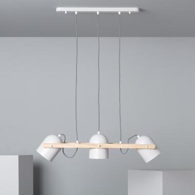 Klarhet Wood & Metal Pendant Lamp