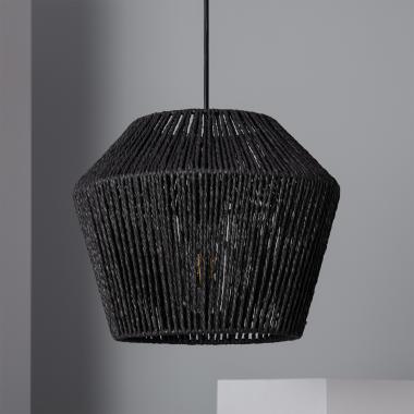 Hanglamp Gevlochten papier Trenza Sauki