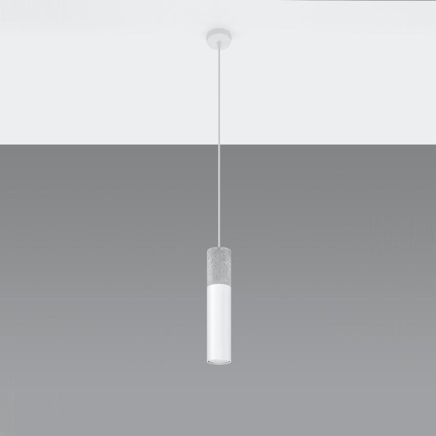 Product van Hanglamp Borgio 1 Beton SOLLUX 