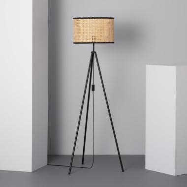 Staande Lamp Rotan  Huela