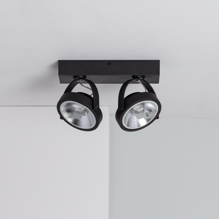 Product van LED Spot 30W CREE Zwart Opbouw Verstelbaar AR111 LED Dimbaar