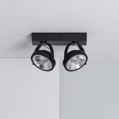 Spot LED 30W CREE en Saillie Orientable AR111 Dimmable Noir