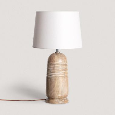 Lampada da Tavolo Legno Warsha ILUZZIA