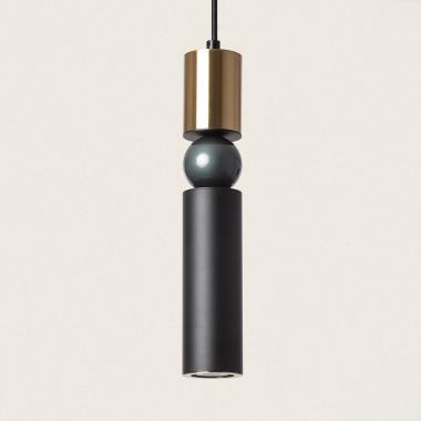 Product of Luyo Metal & Glass Pendant Lamp 