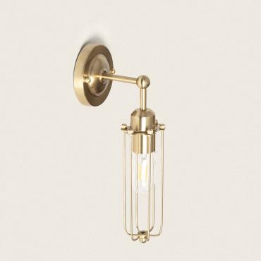 LEDKIA LIGHTING Aerba Hängeleuchte – Metall Pendelleuchte Gold, E27, Für Wohnzimmer, Küche, Schlafzimmer
