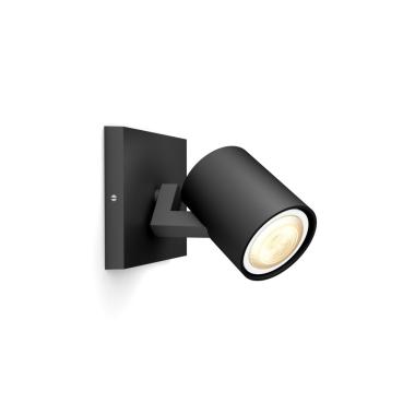 PHILIPS Hue Runner GU10 White Ambiance Single Spotlight Wall Lamp