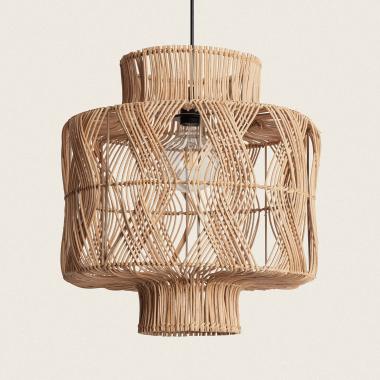 Oia Rattan Outdoor Pendant Lamp