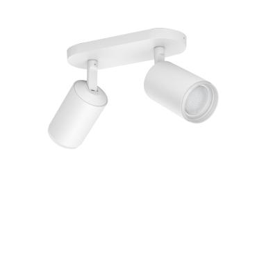 Plafonnier White Color Fugato 2x6W PHILIPS Hue