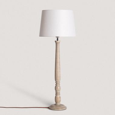 Lampe à Poser en bois Daksh ILUZZIA