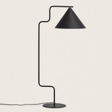 Ledkia Lampada da Terra Metallo Heswall Verde | Leroy Merlin