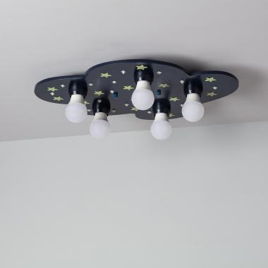 Applique da Soffitto per Bambini Legno Cosmon