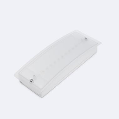 Permanent/Non Permanent Surface Mounted Emergency LED Light 100lm