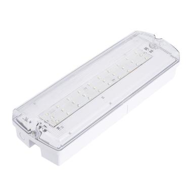 Balise de Secours LED En saillie 200lm Permanent/Non permanent IP65