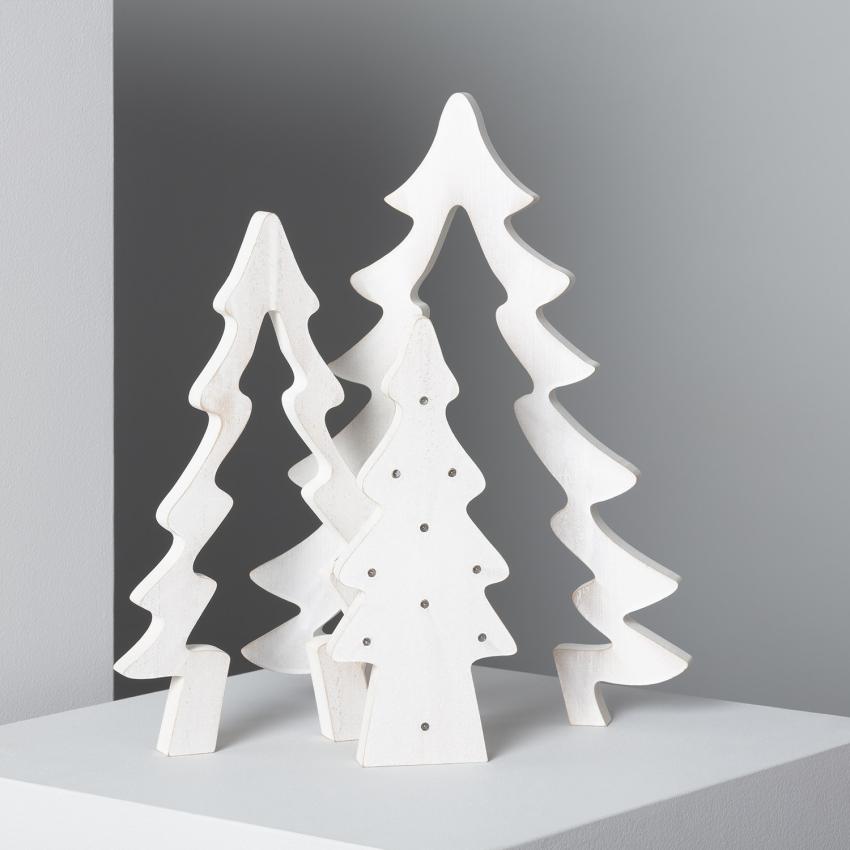 Produkt von LED-Weihnachtsbaum aus Holz mit Batterie Kolm
