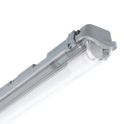 Product 120cm 4ft Slim Tri-Proof Enclosure for LED Tube with One Side Connection IP65 