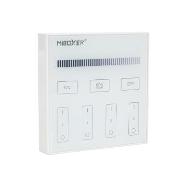 MiBoxer B1 Wall Mounted RF Remote for Monochrome 4 Zone Dimmer