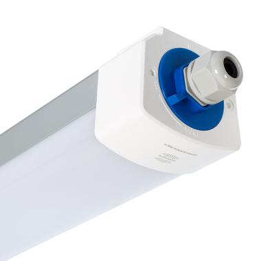 Waterdichte Armatuur LED 120cm 40W 150lm/W Aluminium IP65 met Microgolfsensor MERRYTEK