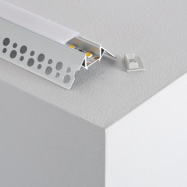 Profilé Aluminium Intégration pour Angle Extérieur pour Ruban LED jusqu'à 8mm