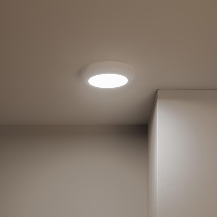 Produkt od Přisazené Stropní Kruhové 12W LED Svítidlo Ø180 mm Kovové Bílé