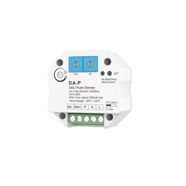 Product Dimmer DALI 1 Canale Compatibile con Pulsante