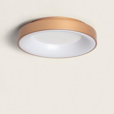 Plafoniera LED 40W Ø470 mm Circolare  Metallo CCT Selezionabile Jacob