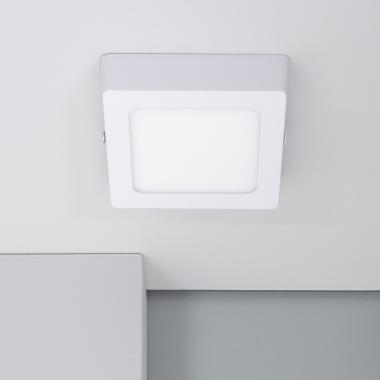 Product Plafondlamp LED 6W Vierkant Aluminium 105x105 mm Slim CCT Selecteerbaar Galán SwitchDimm