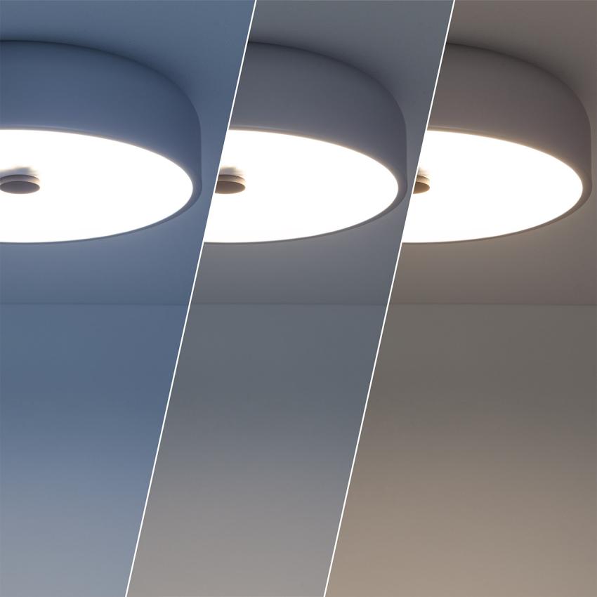 Produkt od Přisazené Stropní Kovové LED Svítidlo 24W Ø350 mm CCT dle Výběru Eyelight 