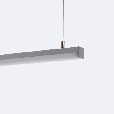 Aluminiumprofil zum Aufhängen 2m für LED-Streifen bis 17mm