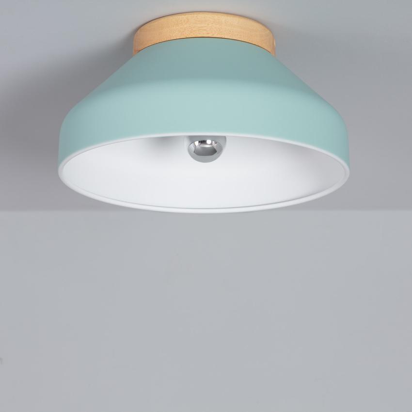 Product of Hakon Aluminium and Wood Ceiling Lamp Ø300 mm