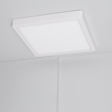 Plafoniera LED 24W Quadrata Superslim CCT Selezionabile 280x280 mm